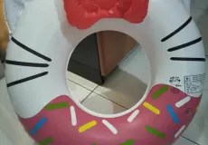 Inflatable Water Tube Donat Kitty uk.33 1 29063106_396103340861045_3057338208703479808_n