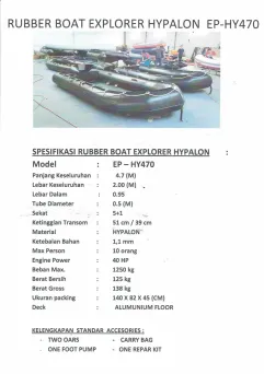 Rubber Boat Explorer Rubber Boat Explorer Hypalon Ep.HY470 2 ep_hy470_12_02_201912022019