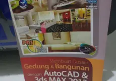 Buku Bisnis Buku Membuat Desain Gedung & Bangunan AutoCAD & 3ds Max 2013 1 img20191211113130