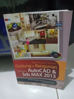 Buku Bisnis Buku Membuat Desain Gedung & Bangunan AutoCAD & 3ds Max 2013 1 img20191211113130