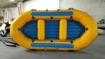 Inflatable rafting boat