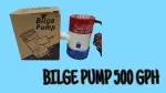 BILGE PUMP 500 GPH 