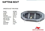 Rubber Boat Explorer Rafting Boat Explorer RF380 